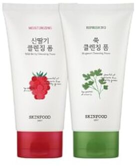 SKINFOOD Vege Garden Cleansing Foam - 2 Types 2024 Version - Wild Berry