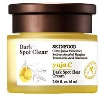 SKINFOOD Yuja C Dark Spot Clear Cream 2024 Version - 70ml
