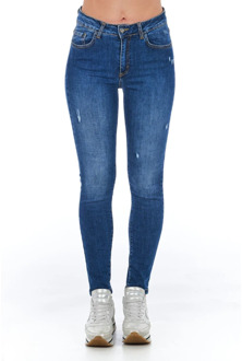 Skinny jeans Frankie Morello , Blue , Dames - W28,W30