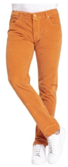 Skinny jeans Jacob Cohën , Orange , Heren - W36