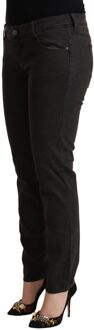 Skinny Jeans Stretch Katoen Donkergrijs - 28 (Taille)