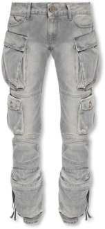 Skinny Jeans The Attico , Gray , Dames - W26,W27,W29,W28,W24,W25