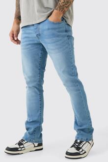 Skinny Stretch Flare Jean In Light Blue, Light Blue - 30R