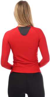 Skins Dames-Top met lange mouwen Skins Series-3 in Rood - maat