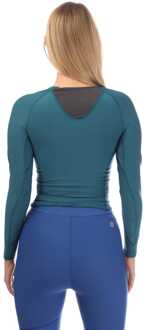 Skins Dames-Top met lange mouwen Skins Series-3 in Teal Groenblauw