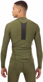 Skins Heren Skins Series-3 Lange Mouw Top in Khaki Kaki
