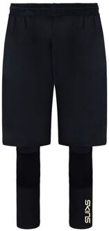 Skins Series-5 Travel & Recovery Zwart Heren 2in1 Panty Met Korte Broek SF00500399001 - maat