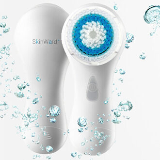 Skinward SW-1312 3D Draaibare Gezichtsreiniging Systeem Waterdichte Body Gezicht Beauty Tool met 2 Opzetborstels
