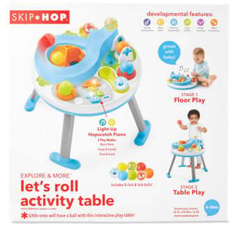 Skip Hop Explore & More Speeltafel met ballenparcours Kleurrijk