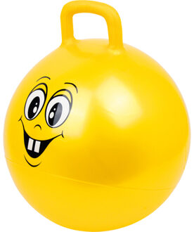 Skippybal smiley geel 45 cm