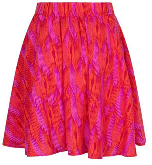 Skirt lotte dessin - maat S Rood