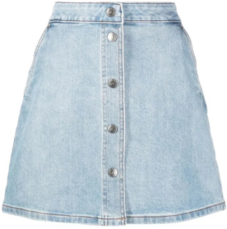 Skirts A.p.c. , Blue , Dames - XS