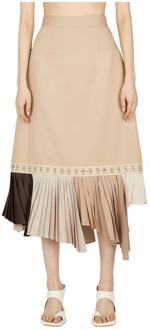 Skirts Rokh , Beige , Dames - M,2Xs