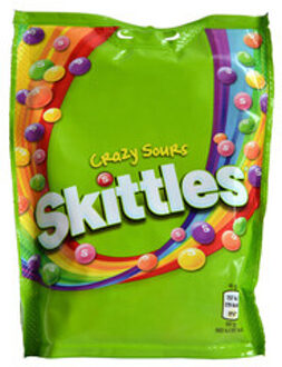 Skittles Skittles - Crazy Sours 174 Gram 14 Stuks