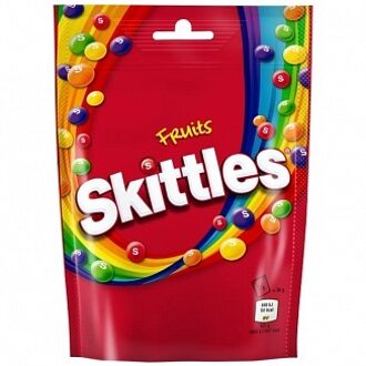 Skittles Skittles - Fruit Pouch 136 Gram