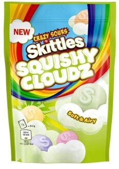 Skittles Skittles - Squishy Cloudz Sour Green 94 Gram