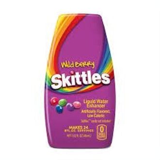 Skittles Skittles - Wild Berry Liquid Water Enhancer 48ml ***THT 15-03-2024***