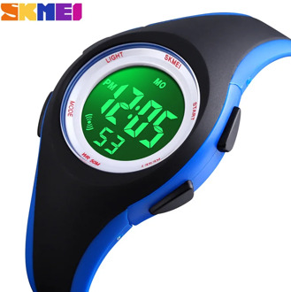 SKMEI Children Wristwatches Kids LCD Digital Watch Alarm Calendar 5Bar Waterproof Boys Girls Sport Watches Montre Pour enfants