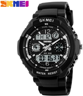 SKMEI Dual Display Children LED Digital Watch Chronograph Sport Watches Kids Waterproof Wristwatch For Boys Girls Relógio 1060