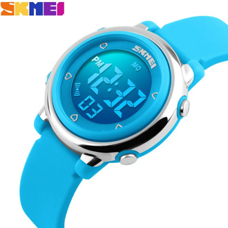 SKMEI Fashion Sports Kids Watches Waterproof Alarm Watch Children Back Light Calendar Digital Wristwatches Relogio Infantil 1100