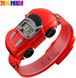 SKMEI Kids Watch Boys Creative Cartoon Children Watches Date Time Car Clock Colorful Suitable montre enfant garcon Girl 1241
