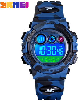 SKMEI LED Children Digital Watch 50M Waterproof Kids Electronic Wristwatch Boys Girls Clock Relógio infantil Sport Watches