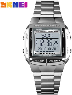 SKMEI Military Sports Watches Electronic Mens Watches Top Brand Luxury Male Clock Waterproof LED Digital Watch Relogio Masculino