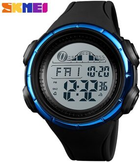 Skmei Sport Outdoor Horloge Mannen Wekker Countdown Heren Horloges Waterdichte Digitale Mannelijke Horloges Relogio Masculino 1379 blauw