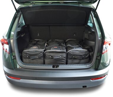 Skoda Karoq (NU) 2017-heden Laadvloer Laag Zwart