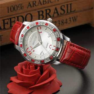 SKONE Luxury Clock Woman Fashion Designer Leather Quartz-watch Ladies Dress Watch Brand Women Watches for Girl relogio feminino