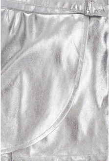 Skort zilver voor meisjes in de kleur - maat 128