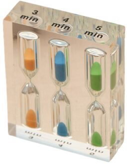 Sktn Acryl Zandloper Timer 1/2/3 Minuten 3/4/5 Minuten Creatieve Tijd Trechter Woondecoratie Ornamenten Keuken Koken levert 3 4 5 Minutes