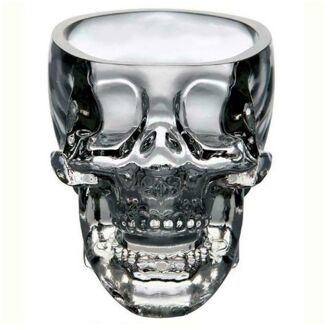 Skull Cup Vodka Glass Skull Head Wijnglas Halloween Levert Transparante Schedel Glas Cups 1
