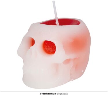 Skull Kaars Bloed (6cm) Multikleur - Print