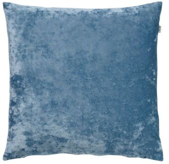 SKY - Kussenhoes velvet 45x45 cm - Provincial Blue - lichtblauw