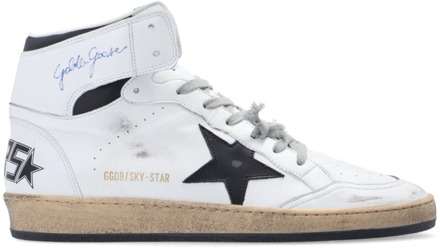 ‘Sky Star’ hoge sneakers Golden Goose , White , Heren - 43 Eu,45 EU