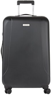 Skyhopper Grote Reiskoffer 78cm TSA-slot - Koffer 85 Ltr met OKOBAN Zwart