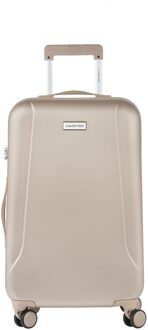 Skyhopper Middenmaat Reiskoffer 68 cm met Expander en TSA-slot - 65 Ltr Champagne Beige