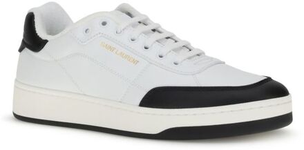 Sl61 Lage Leren Sneakers - maat Wit