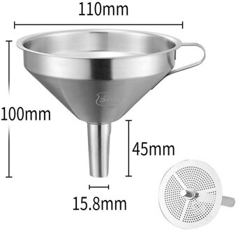 Sla/Dlp/Lcd 3D Printer Hars Filter Trechter 100% Food Grade Duurzaam Roestvrij Staal Verwijderbare Zeef Filter Voor photon Mono X