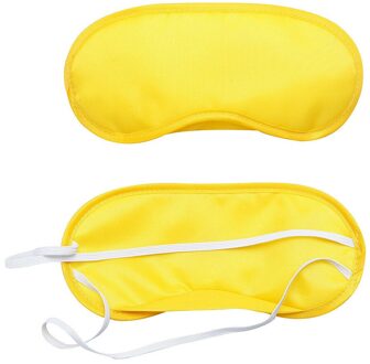 Slaap Masker Natuurlijke Slapen Oogmasker Eyeshade Cover Shade Eye Patch Unisex Zachte Draagbare Blindfold Travel Eyepatch Ontspannen # W2G