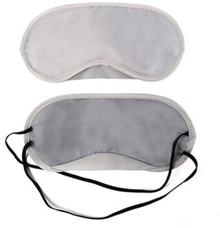 Slaap Masker Natuurlijke Slapen Oogmasker Eyeshade Cover Shade Eye Patch Unisex Zachte Draagbare Blindfold Travel Eyepatch Ontspannen # W2G