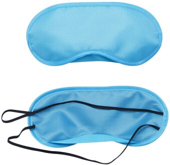 Slaap Masker Natuurlijke Slapen Oogmasker Eyeshade Cover Shade Eye Patch Unisex Zachte Draagbare Blindfold Travel Eyepatch Ontspannen # W2G