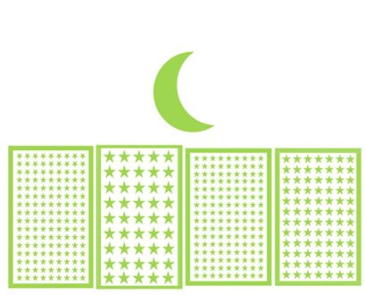 Slaapkamer Decals Lichtgevende Fluorescerende Sterren Home Decoraties Plastic Gloeiende Op Donkere Nacht Muurstickers Baby Kids