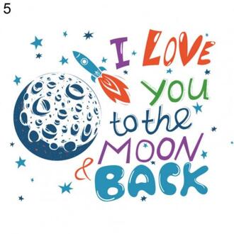 ! Slaapkamer Decals Praktische Prachtige Multifunctionele Zelfklevende Muur Sticker Voor Anniversary 5