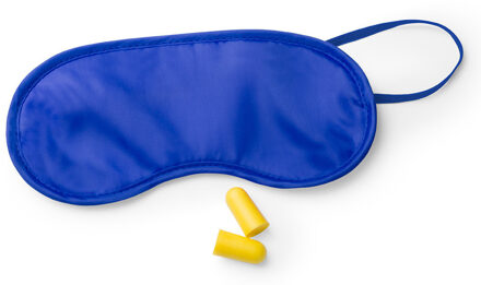 Slaapmasker blauw met oordoppen - Slaapmaskers