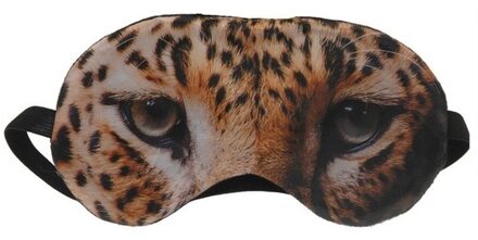 Slaapmasker Tijger ? Zacht Oogmasker Dierenthema ? Voor Kinderen & Volwassenen Multi