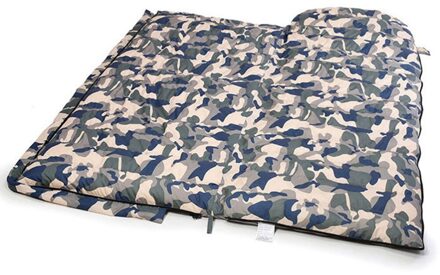 Slaapzak Dikker Camping Slaapzakken En Comfortabele Camping Gereedschappen Voor Wandelen Buiten Activiteit (Blauw Camoufla