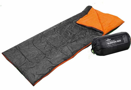 Slaapzak - met ritssluiting - 170x75 cm - polyester - voor volwassenen