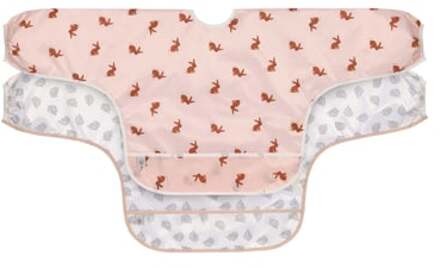 Slab Met Lange Mouw 2 Pcs Little Forest Rabbit Multikleur